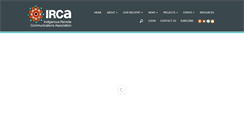 Desktop Screenshot of irca.net.au